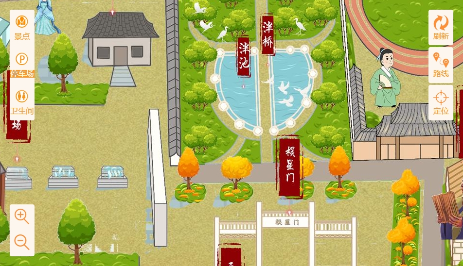 阳东手绘地图景区语音讲解导览系统：智慧景区建设的基石